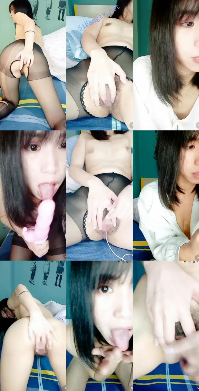 清纯小美女 骨感美少女穿着黑丝袜道具自慰3部合集推荐 图 02