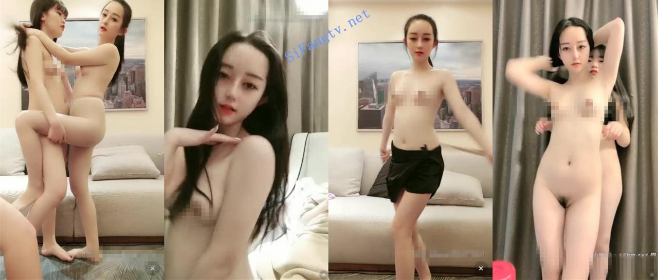 多人运动 明星脸 小迪丽XXOO 2女一男 裸舞骚姿 道具啪啪秀 图 03