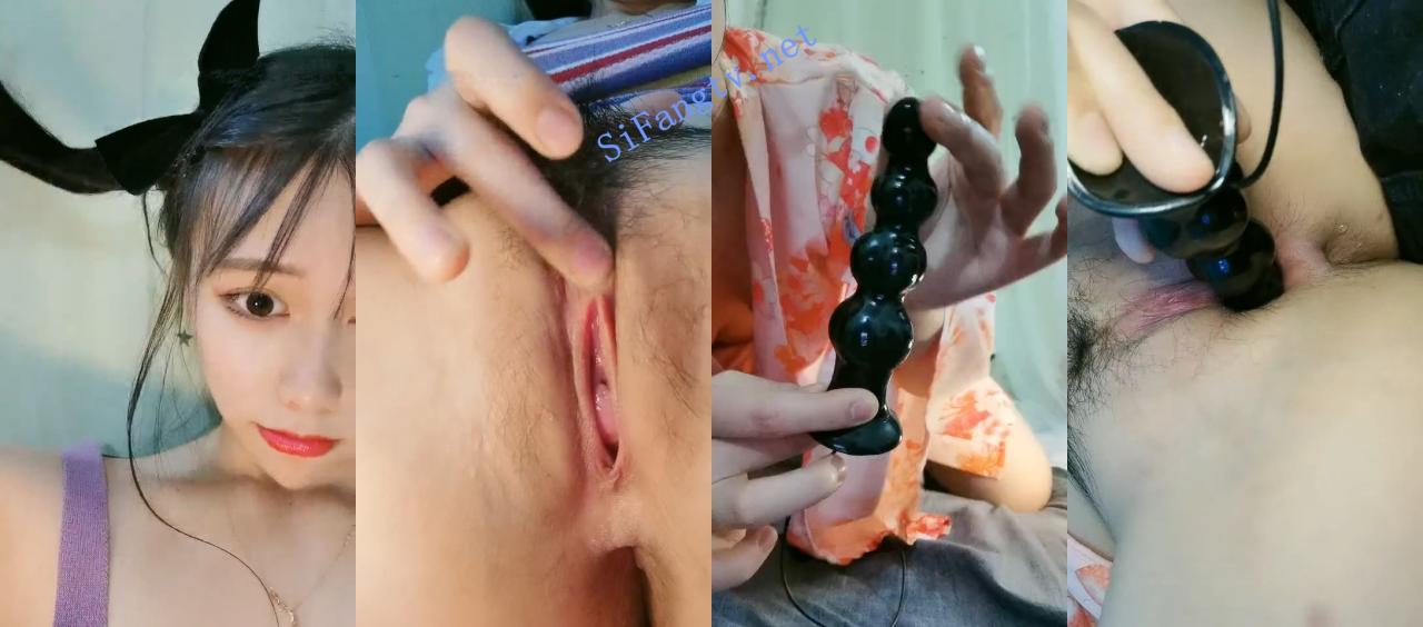 反差婊清纯学妹 芒果里外都是黄 道具黄瓜狂插小嫩逼 图 04