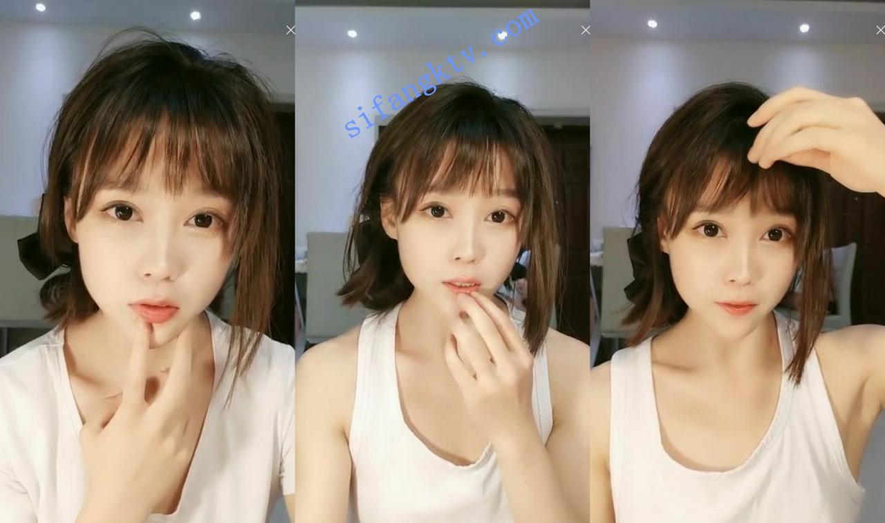 高颜值女大学生 哦好的就这样 酒后发骚露三点 白虎嫩逼 图 07