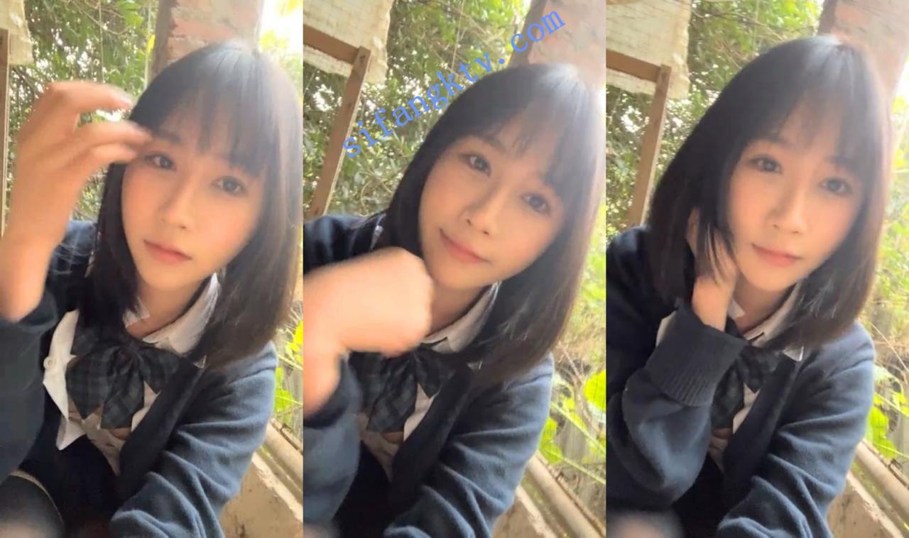 ₩ 白白白羊 18岁稚气可爱小美女道具抽插骚穴浪荡呻吟 图 02