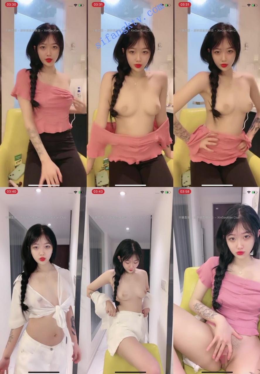 女神,女神, 徐艺诺 这么漂亮身材又这么好道具大秀 图 02