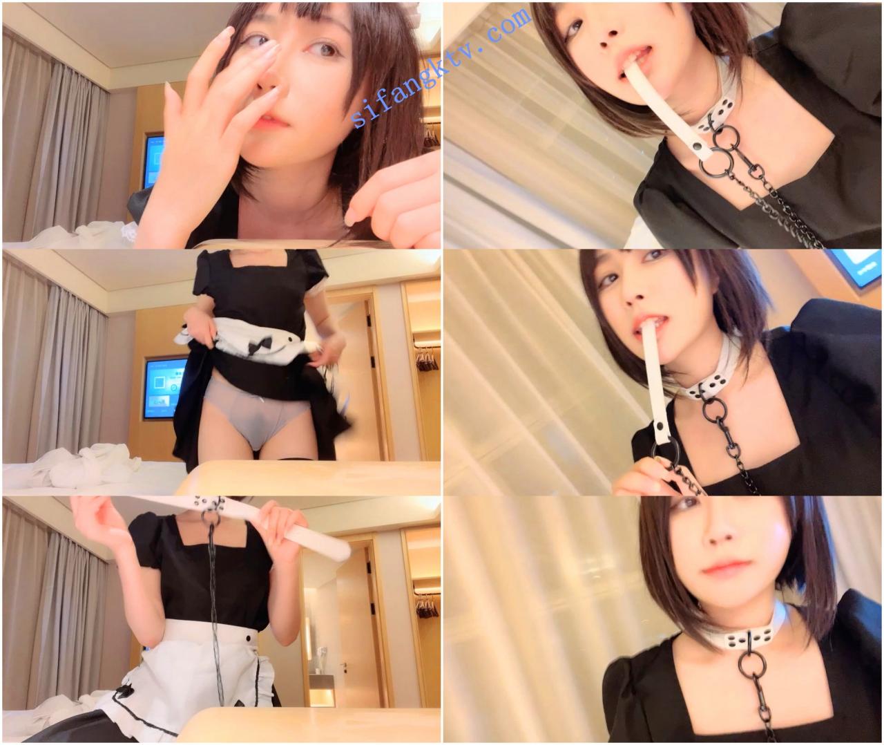 ₩ 白白白羊 1/18三天全集18岁稚气美女娇小身材收费房 图 02