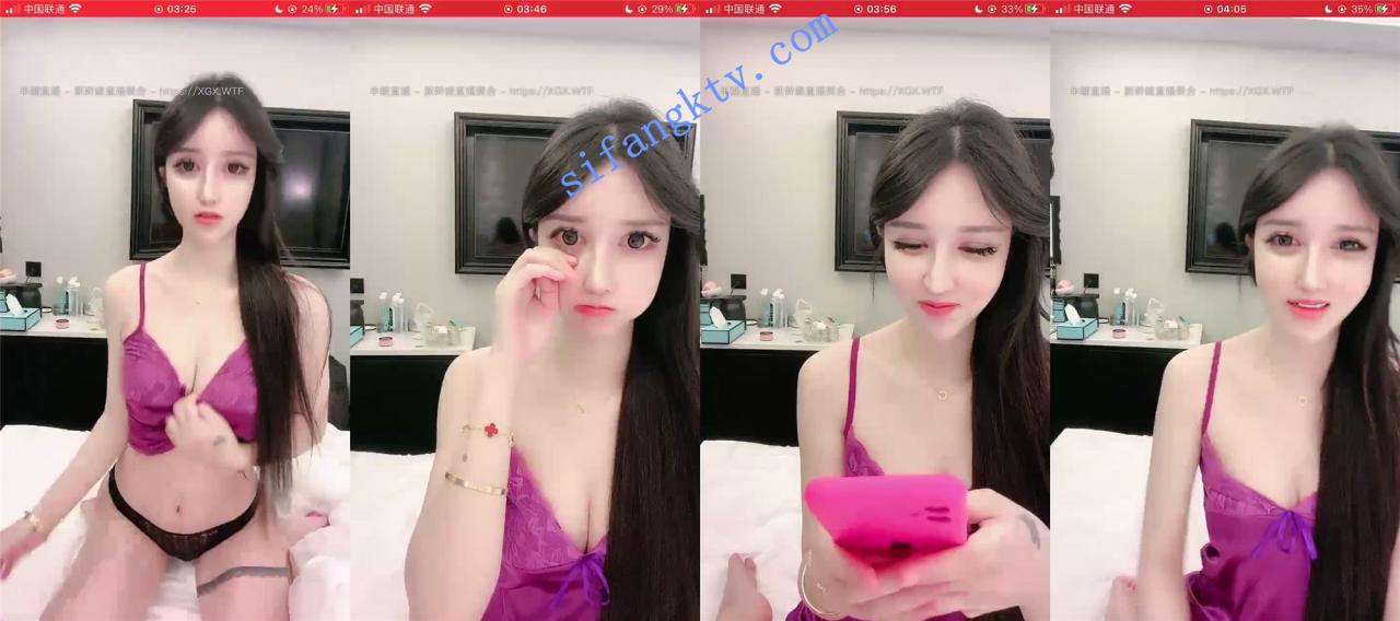 女神! 大眼妹 半夜4点开收费尺度又升级!屌都快撸断了 图 02