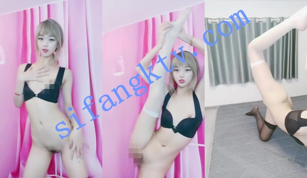 可爱小清晰 七七会跳舞瑜伽 爱瑜伽 全裸一字马 大劈叉 图 08