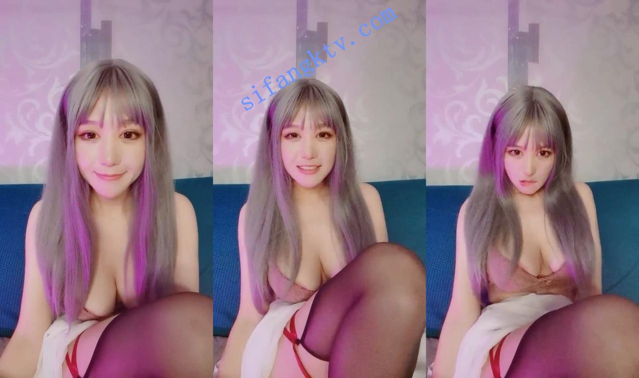 ♆ 一粒小纱子 巨乳女神情趣服装美腿丝袜道具自慰~狂插! 图 03