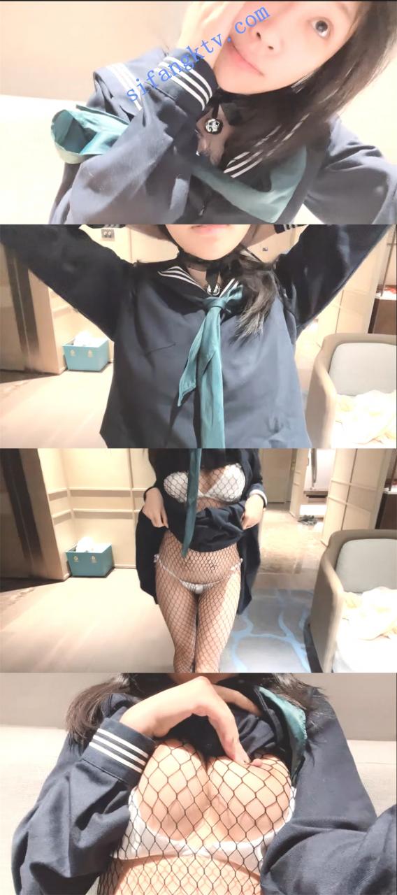 ♎19岁广州人气小萝莉~ 京鱼儿 童颜巨乳 神秘之手玩弄骚B 图 01