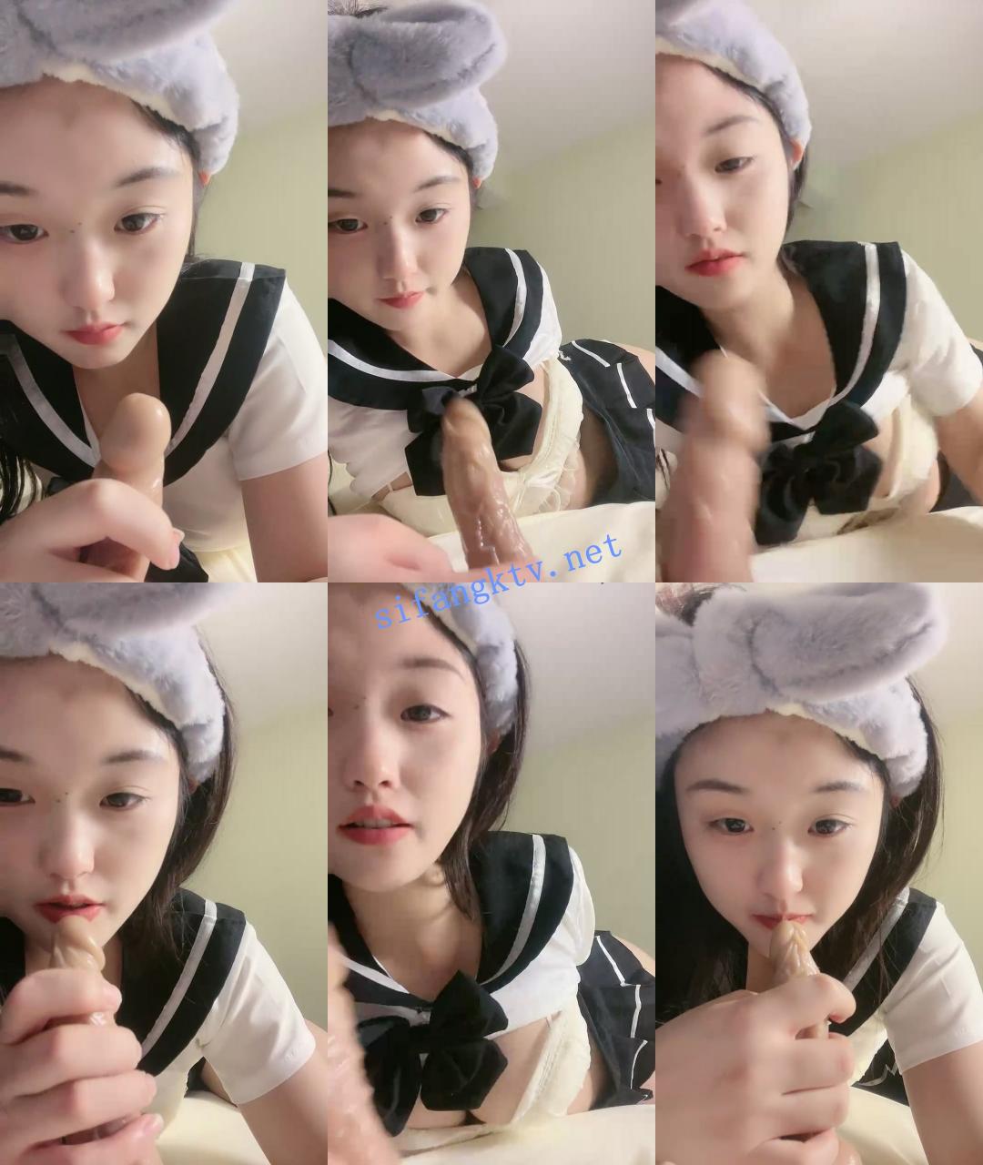 新人正宗校花~超嫩超水灵 D杯小白 看她诱惑我真的受不了 图 02
