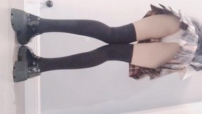 [MP4/538MB]JK+黑色过膝袜