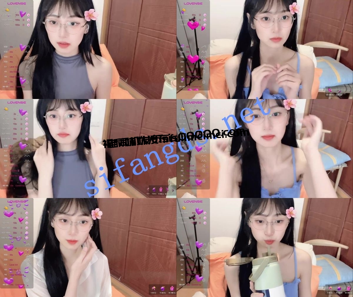 灬清纯女神~眼镜妹大学生 Agnes-sss 大美胸~乳夹~跳蛋自慰~ 图 02