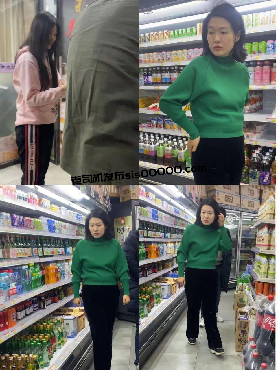 -【精品厕拍】，商业街女公厕，4K高清偸拍多位女性方便，同步露脸，撅着光滑圆润大屁股看双洞