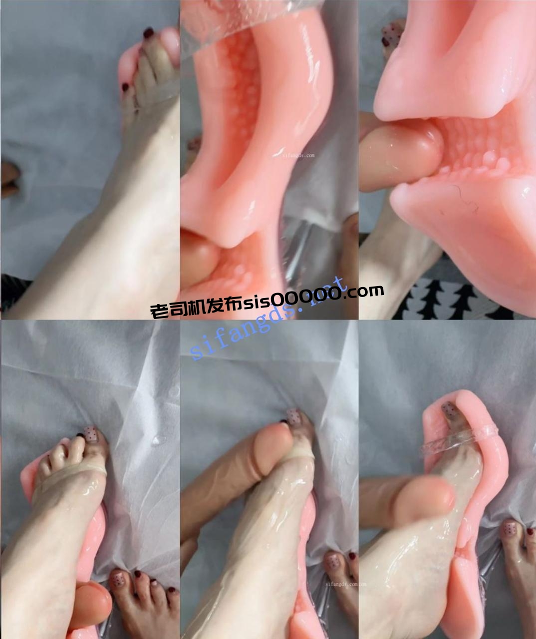 ❤️美脚女神 捷西 超色情的高跟鞋造型飞机杯润滑足交 图 08
