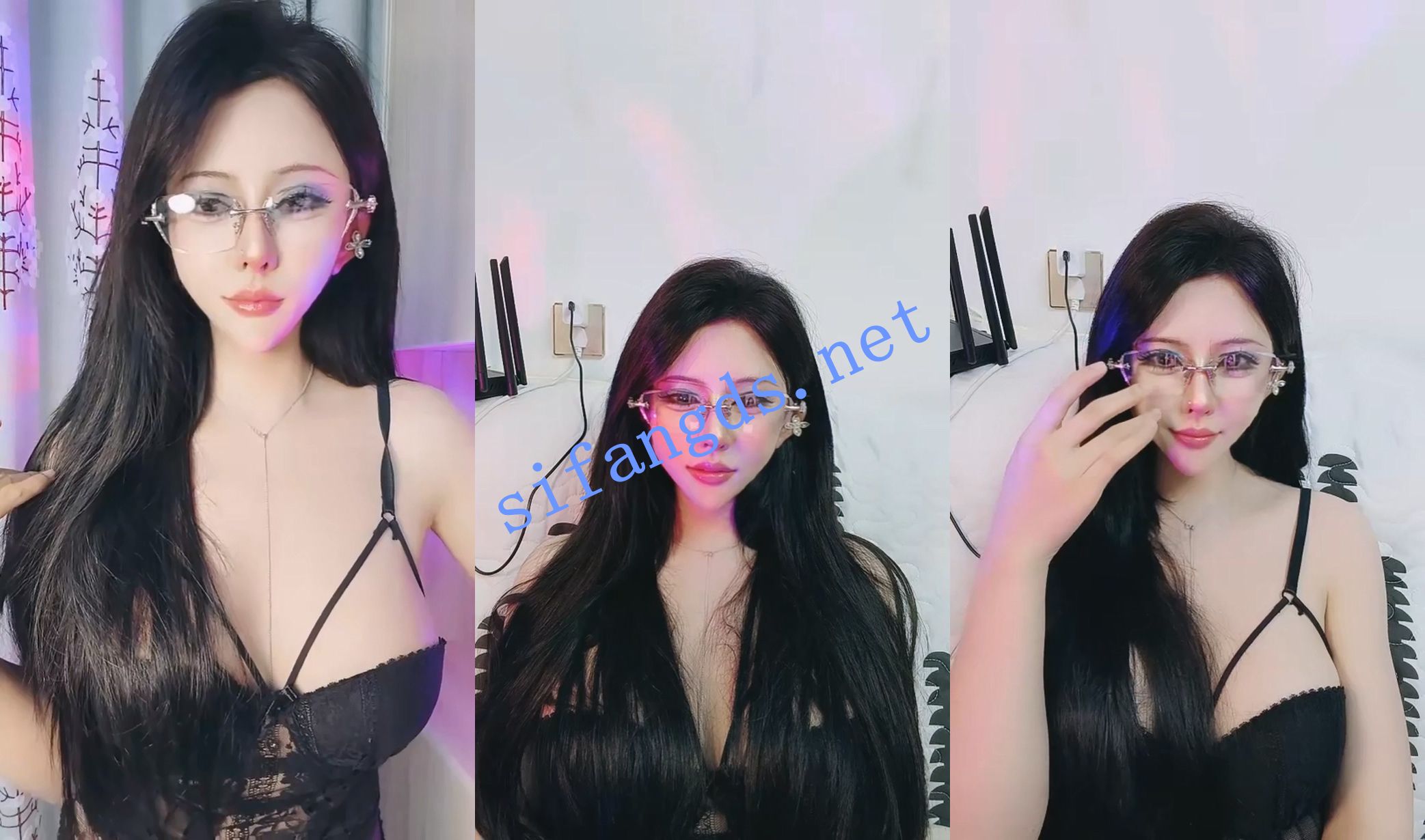 标准网红脸~确实很美~ 花生奶 汹涌巨乳~大黑鸡巴插B喷水~ 图 05