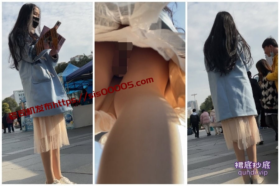 【㊙️新KingKCD】CD1816//兼职发传单的长裙肉丝小姐姐CD[某房原版]【155M】