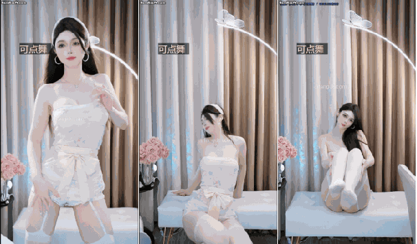 【畅聊 乔安】情趣透视瑜伽裤 手伸进衣内揉奶骚表情 热裤[某房原版]【1.29G】