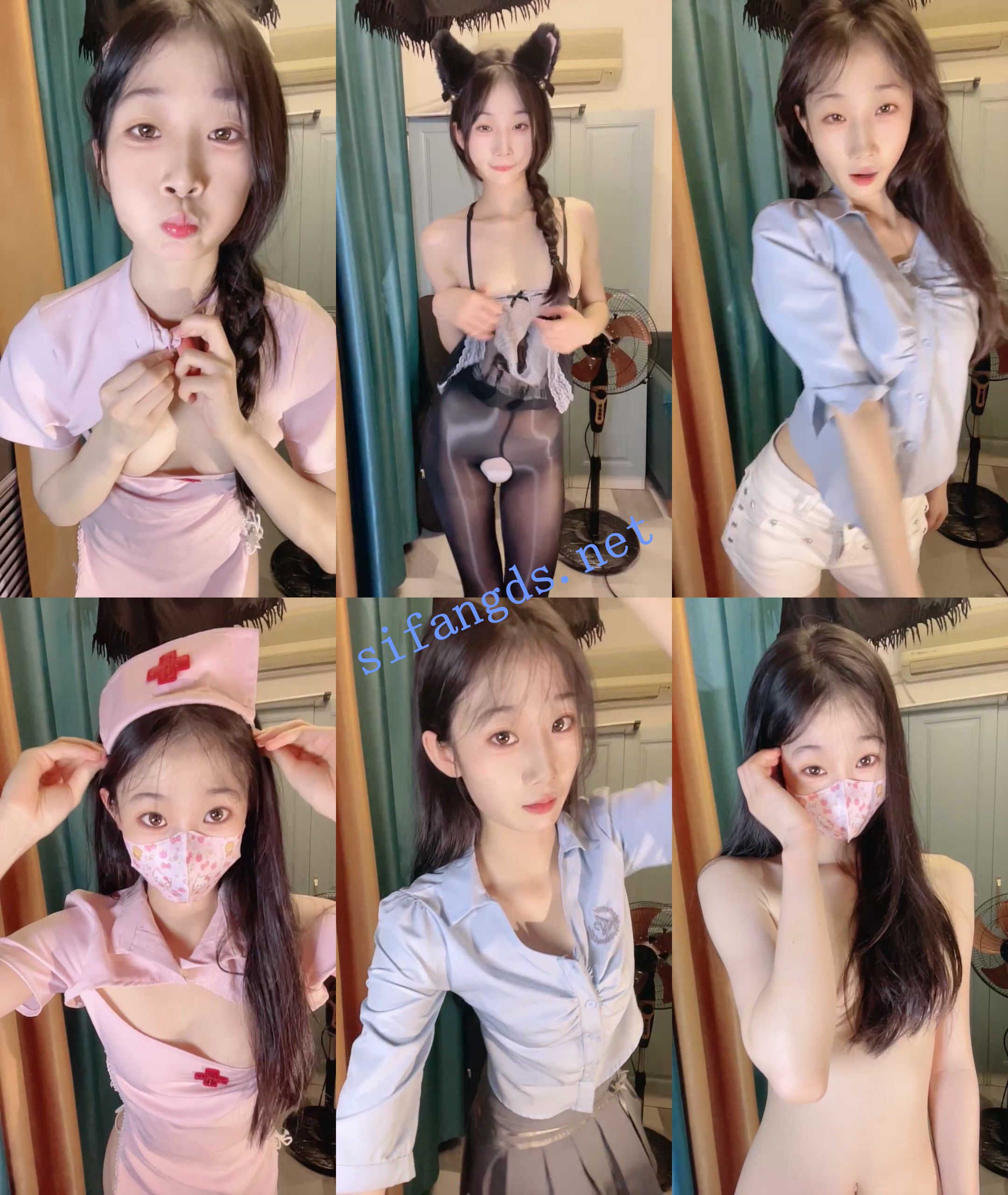 呆呆小羊儿 骨瘦如材~青春的肉体~道具狂插无毛逼~好骚 图 01