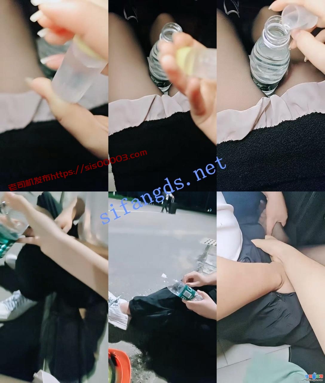 ♆♆【妙妙】夹子音少女~! 户外下药~沟搭小鲜肉~无套3P轮射【3.67G】