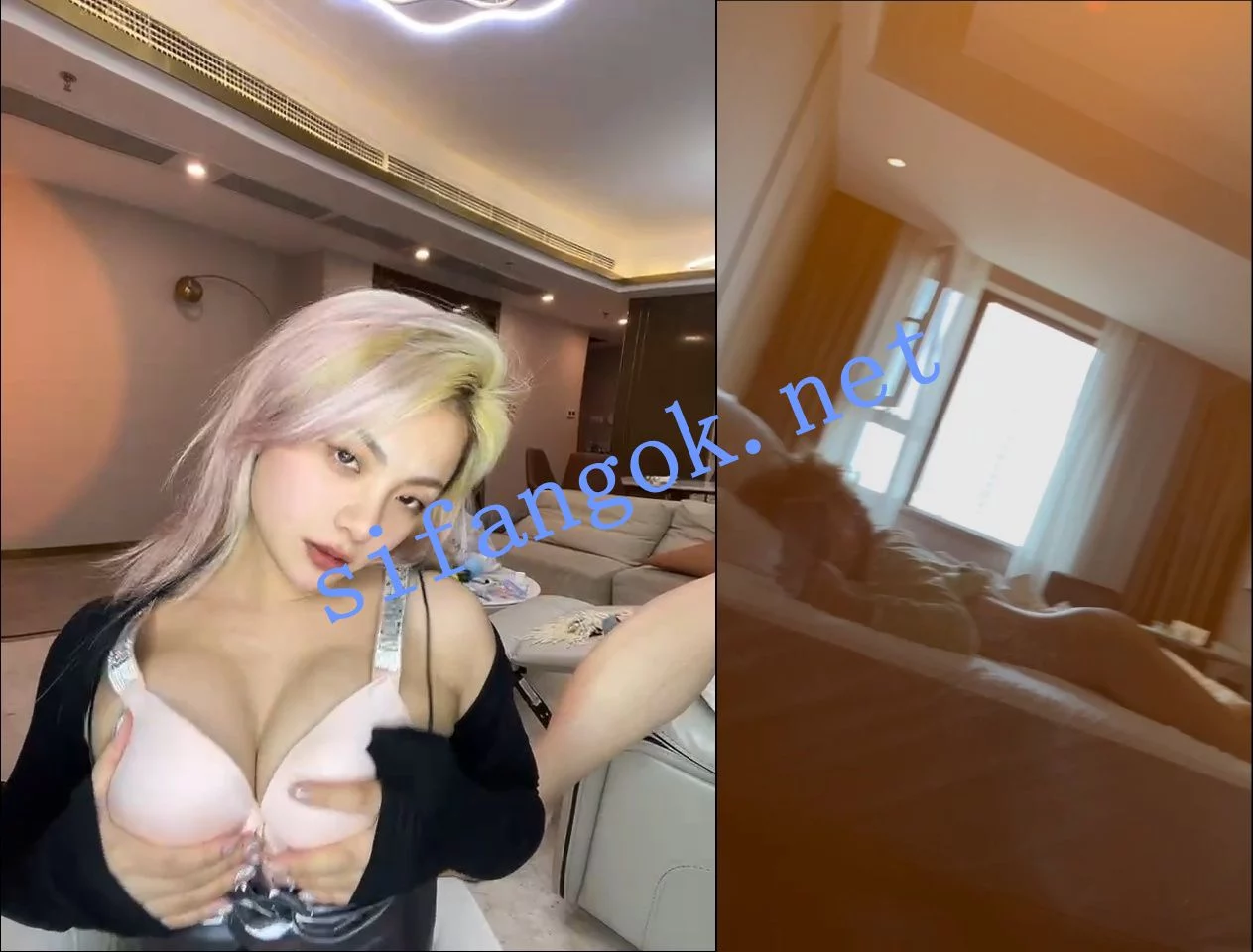 抖音 李秘书 户外露出 一对一视频裸聊 自慰 图 05