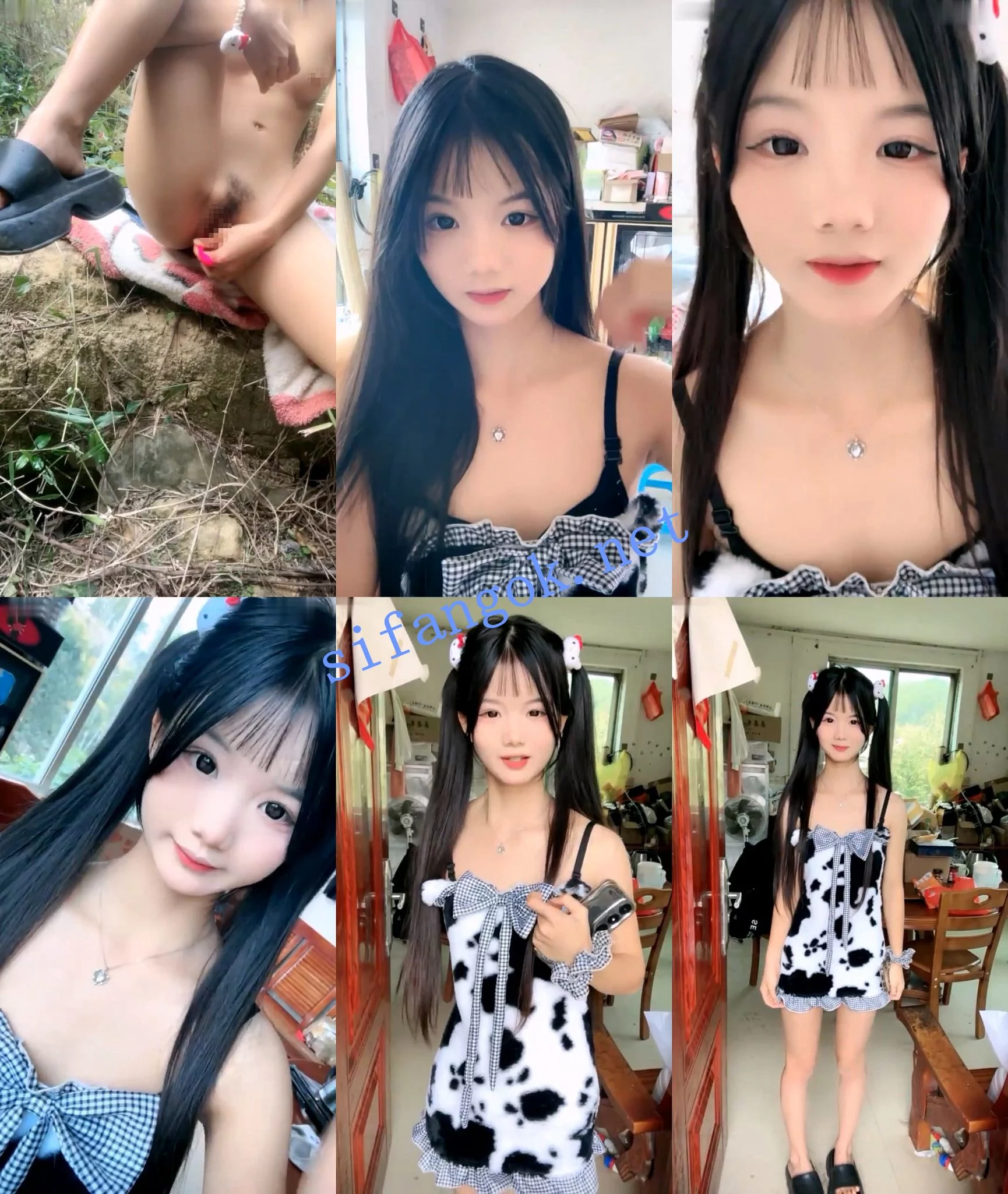 √农村女孩~ 07水嫩宝宝 满分颜值~宛若仙女~野地自慰喷了 图 06