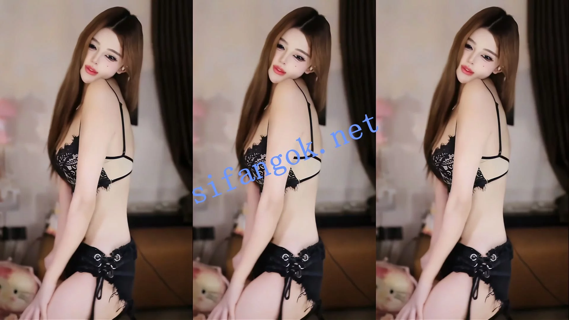 来秀 婉CC 精致小美女 漏内骚舞5V 情趣小奶罩真好看 图 03