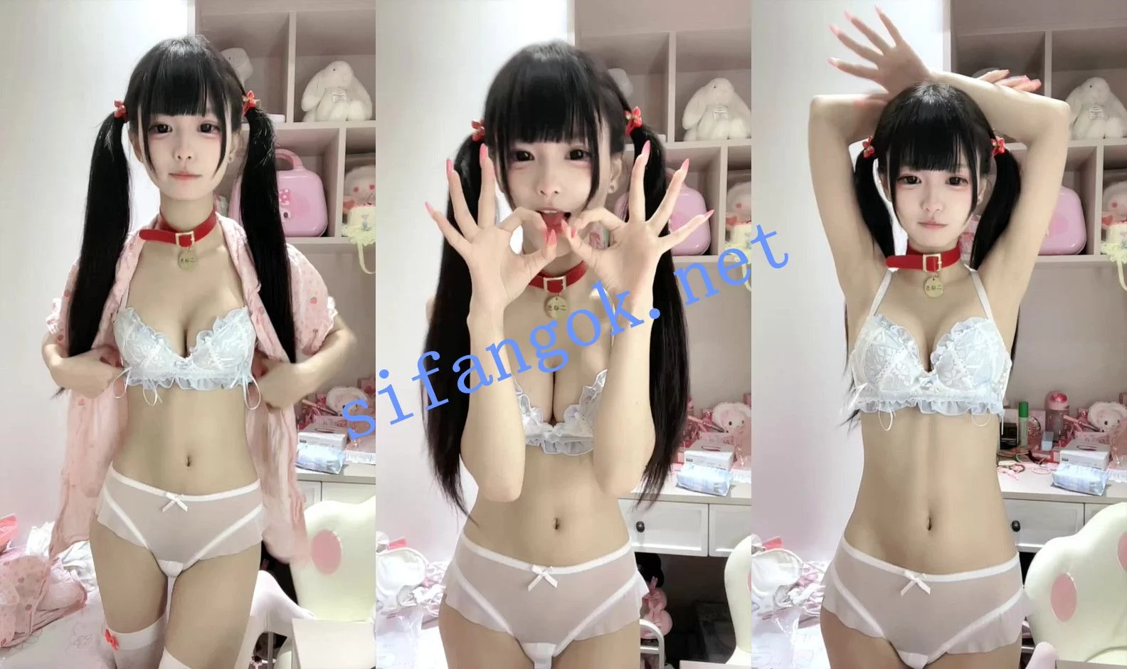 ⚡【软软咪】童颜巨乳~极品双马尾少萝下海~100%恋爱的感觉~