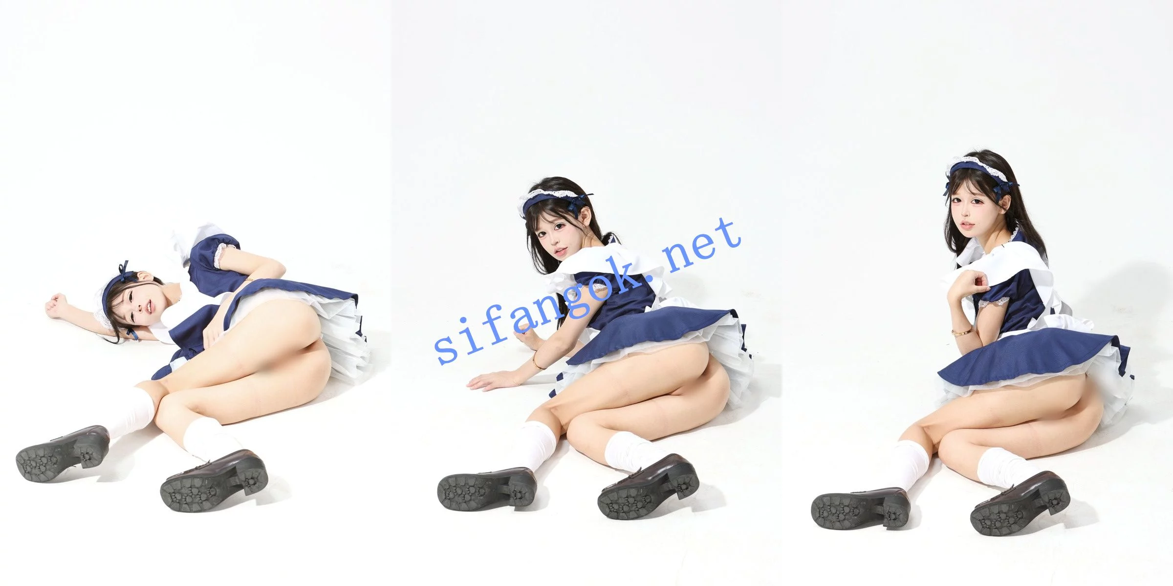 【超精品】可爱清纯少女模特 棚拍女仆  极品身材 超纯颜值