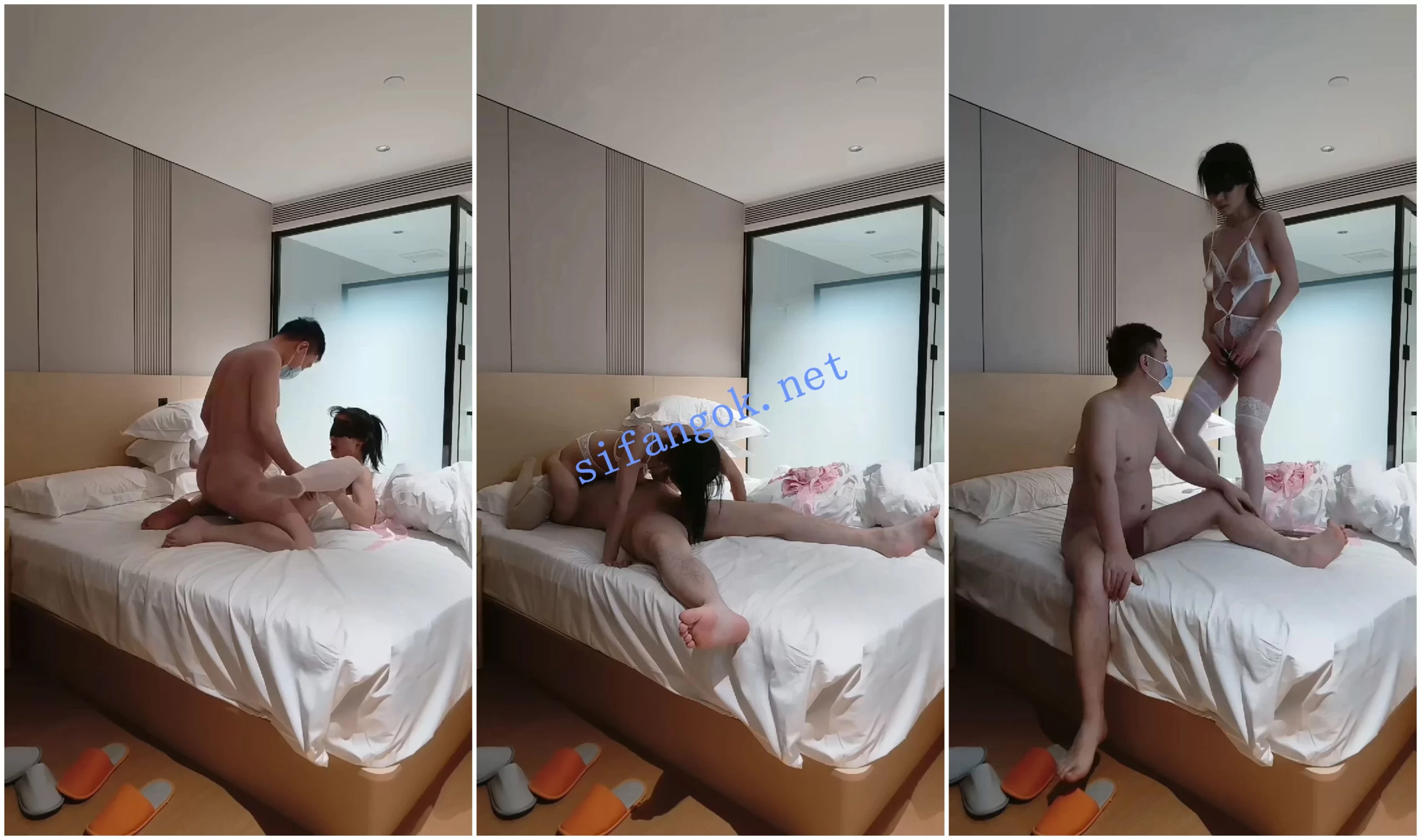 快手福利 风骚大奶熟女 兔子队长 与炮友性爱啪啪.6 图 03