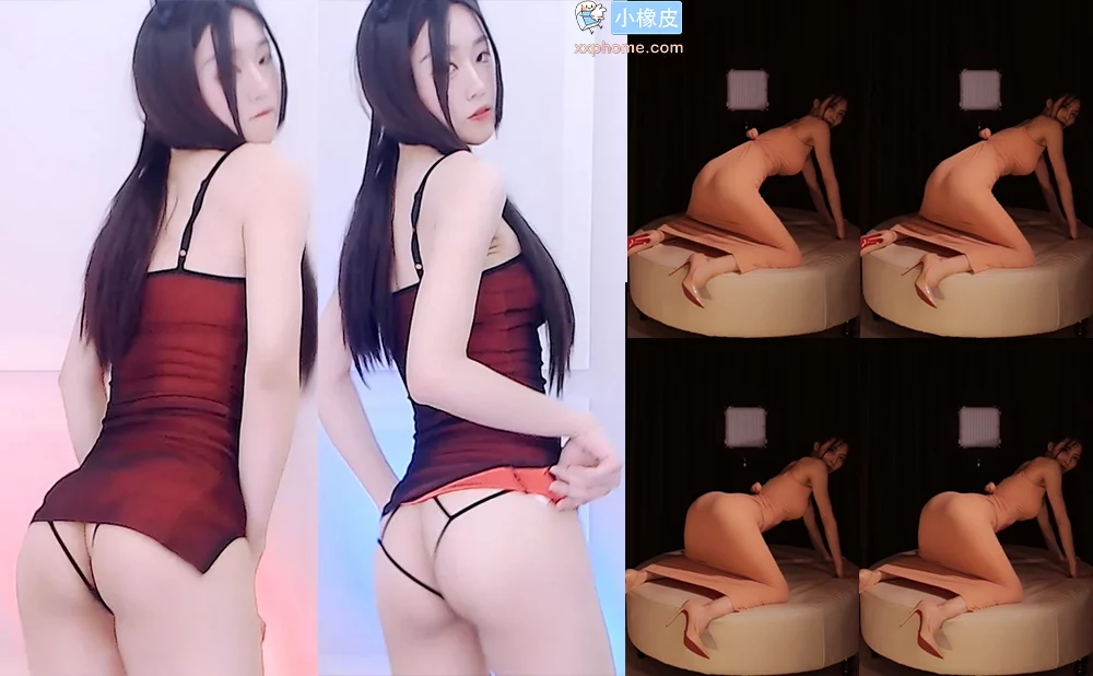 【CC草莓+虎牙冯可桔+陈莫沫】土豪定制热舞 丁字PP抖臀 狗爬曼妙曲线【3V】【764M】