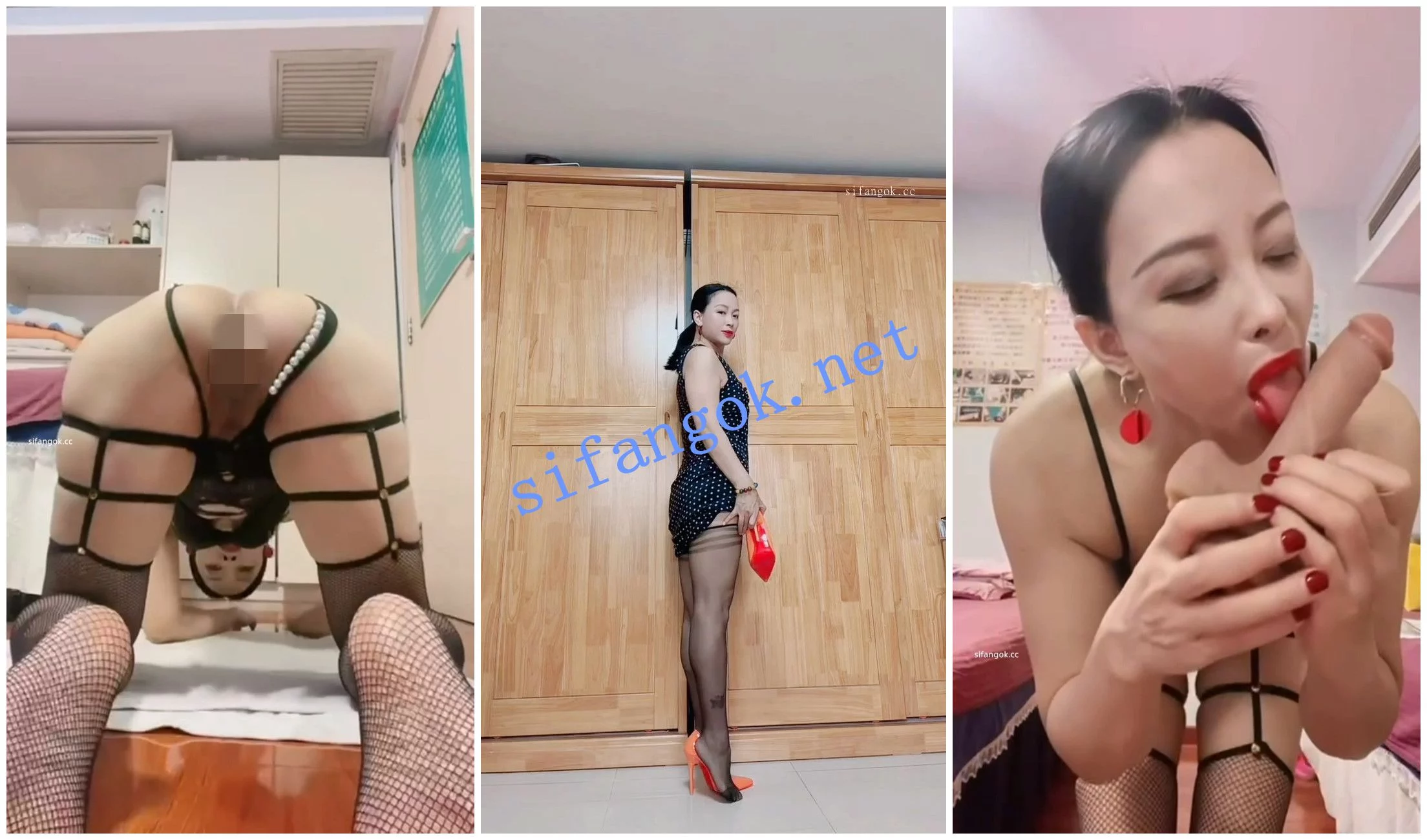 抖音福利 美容院老板 寒门/如沐春风 脸穴同框自慰 图 03