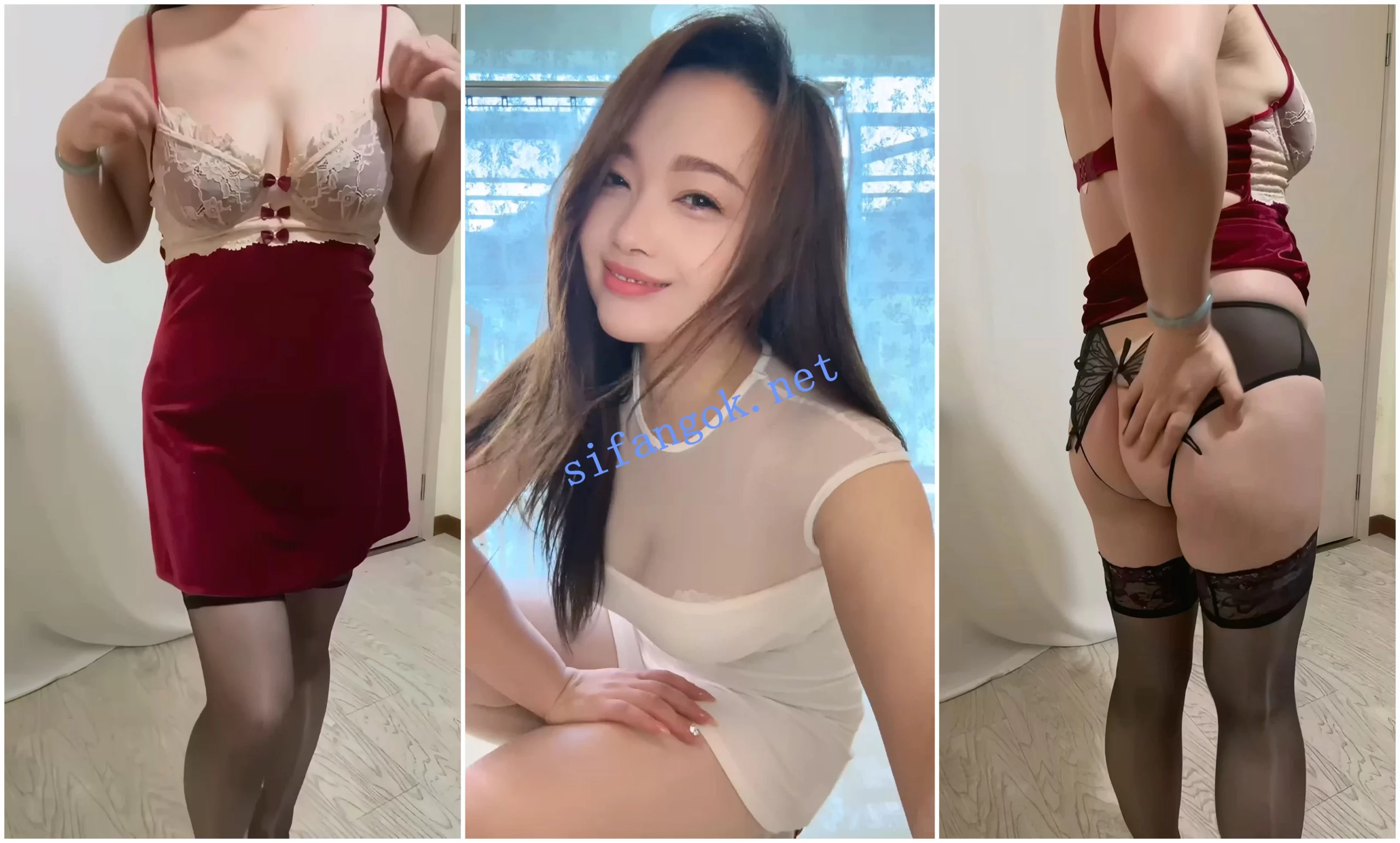 抖音福利 大奶丰韵熟女 亲青呀 掰穴道具自慰淫水 图 04