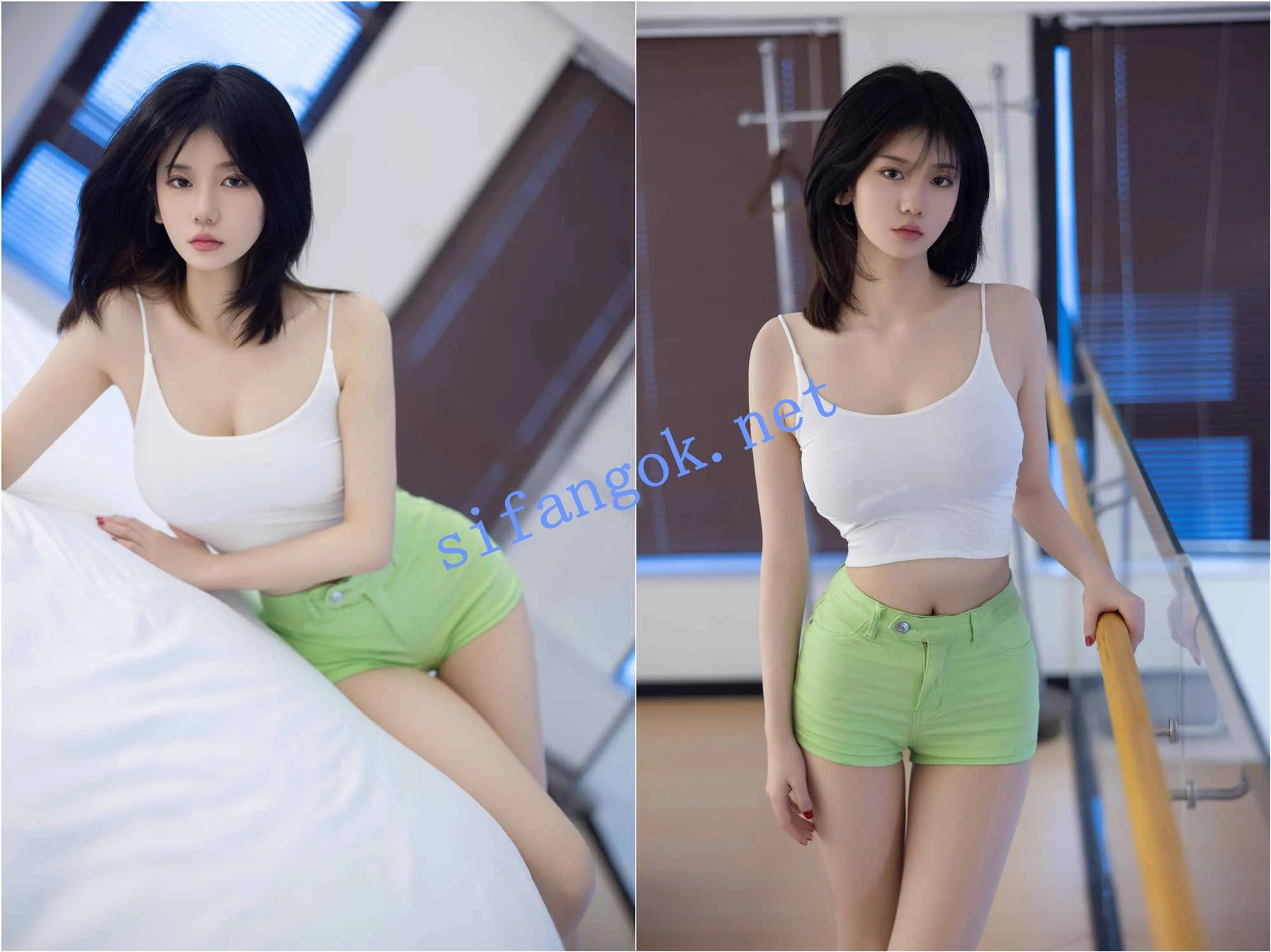 ❤️秀人网模特凌七七❤️高颜值美女，性感丝袜，有漏点